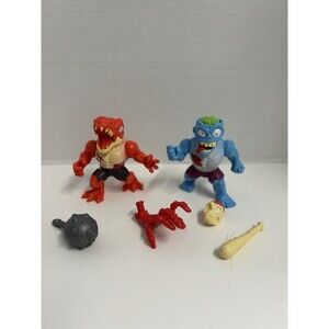 Zuru Smashers Horror House Blue Zombie & Red Zombie Dinosaur Figures & Accessori